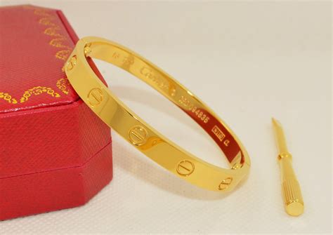 cartier love bracelet 20cm replica|look alike cartier love bracelet.